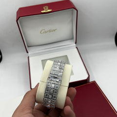 CARTIER PREMIUM ARABIC DIAL STONES WATCH QUARTZ