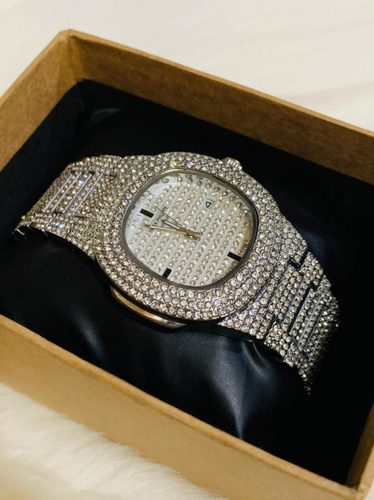 Patek Philippe Iced-toned Silver (Sale)